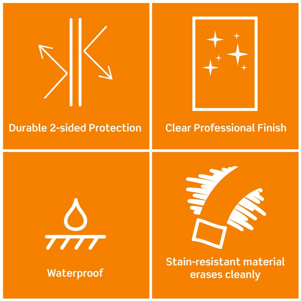 Dry Erase Thermal Laminating Pouches 50 Count Teacher Direct